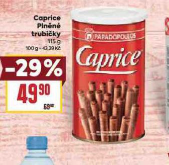 CAPRICE PLNN TRUBIKY