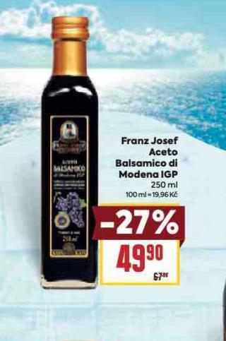 FRANZ JOSEF ACETO BALSAMICO DI MODENA IGP