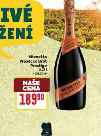 MIONETTO PROSECCO BRUT PRESTIGE