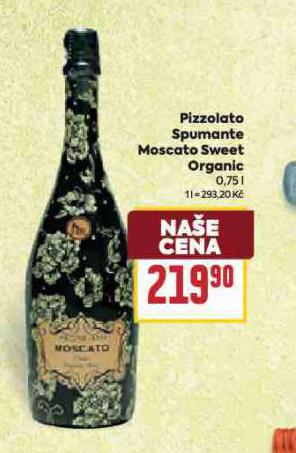 PIZZOLATO SPUMANTE MOSCATO SWEET ORGANIC