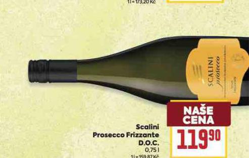 SCALINI PROSECCO FRIZZANTE D.O.C.