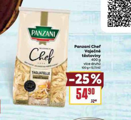 PANZANI CHEF VAJEN TSTOVINY