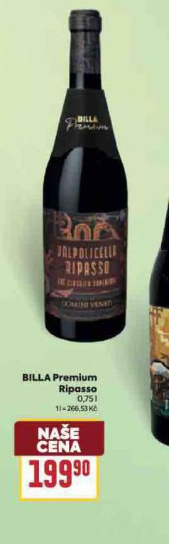 BILLA PREMIUM RIPASSO