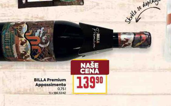 BILLA PREMIUM APPASSIMENTO