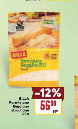 BILLA PARMIGIANO REEGIANO STROUHAN