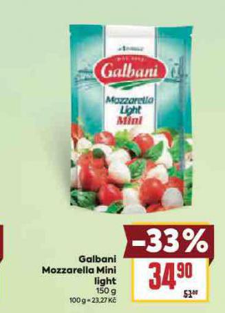 GALBANI MOZZARELLA LIGHT