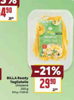 BILLA READY TAGLIATELLE
