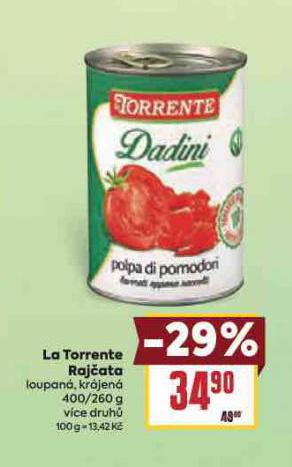 LA TORRENTE RAJATA