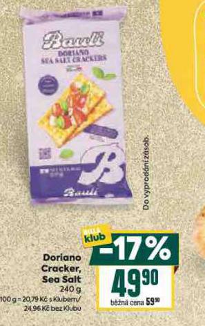 DORIANO CRACKER, SEA SALT