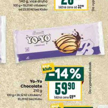 YO-YO CHOCOLATE