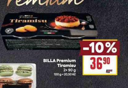 BILLA PREMIUM TIRAMISU