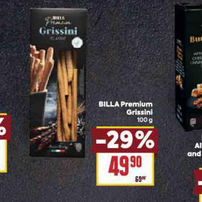 BILLA PREMIUM GRISSINI
