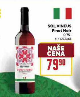 SOL VINEUS PINOT NOIR