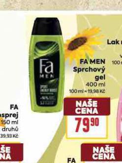 FA MEN SPRCHOV GEL