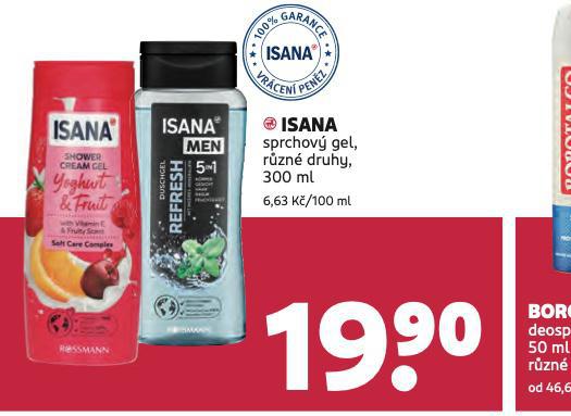 ISANA SPRCHOV GEL