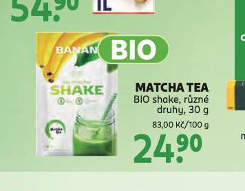 MATCHA TEA BIO SHAKE