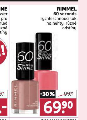 RIMMEL LAK NA NEHTY