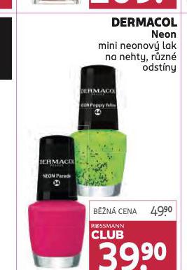 DERMACOL LAK NA NEHTY