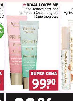 RIVAL LOVES ME PODKLADOV BZE POD MAKE-UP