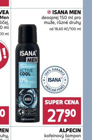 ISANA MEN DEOSPREJ