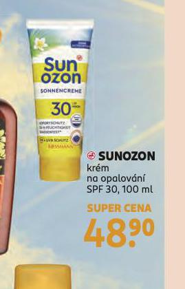 SUNOZON KRM NA OPALOVN