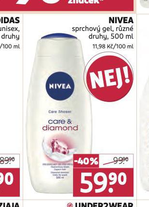 NIVEA SPRCHOV GEL