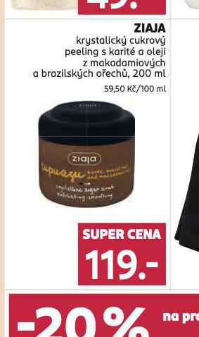 ZIAJA KRYSTALICK CUKROV PEELING