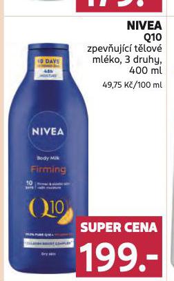 NIVEA Q10 ZPEVUJC TLOV MLKO