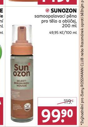 SUNOZON SAMOOPALOVAC PNA