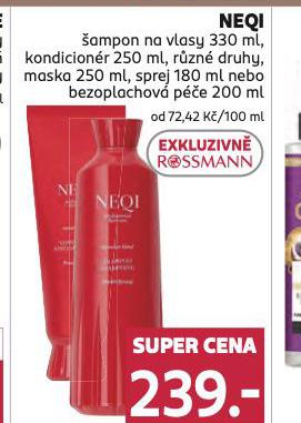 NEQI AMPON, KONDICIONER, MASKA