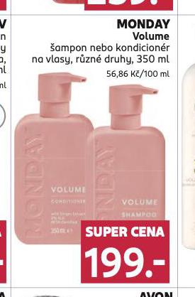 MONDAY VOLUME AMPON, KONDICIONER