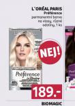 LOREAL PARIS PRFRENCE PERMANENTN BARVA NA VLASY
