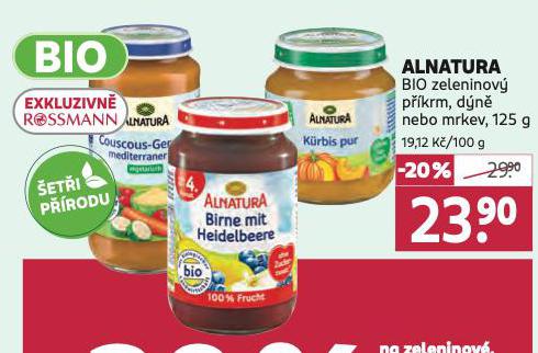 ALNATURA BIO ZELENINOV PKRM