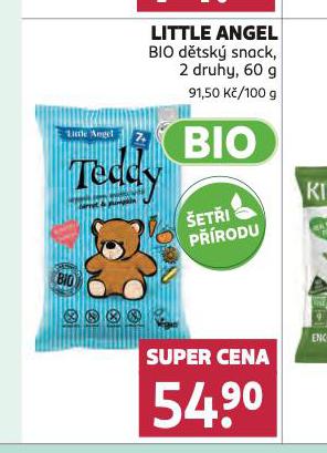 LITTLE ANGEL BIO DTSK SNACK