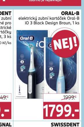 ORAL-B ELEKTRICK ZUBN KARTEK
