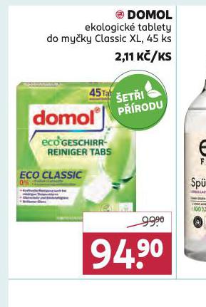 DOMOL EKOLOGICK TABLETY