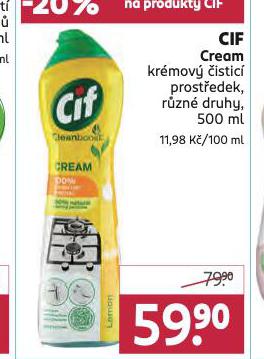 CIF CREAM KRMOV ISTC PROSTEDEK