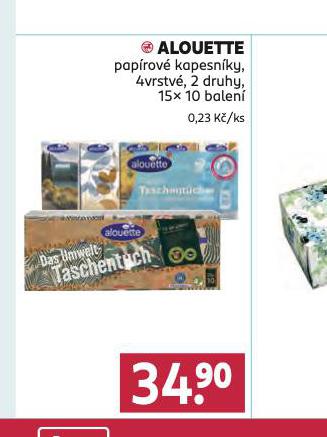 ALOUETTE PAPROV KAPESNKY