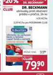 DR. BECKMANN UBROUSKY PROTI OBARVEN PRDLA