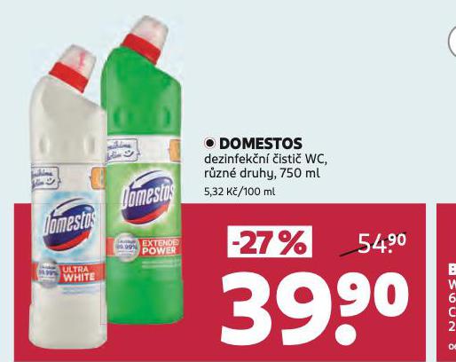 DOMESTOS DEZINFEKN ISTI WC