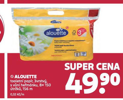 ALOUETTE TOALETN PAPR