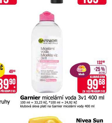GARNIER MICELRN VODA