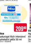 MIXA HYALUROGEL RICH INTENZIVN HYDRATAN PE