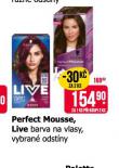 PERFECT MOUSSE LIVE BARVA NA VLASY