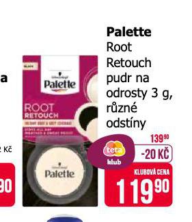 PALETTE ROOT RETOUCH PUDR NA ODROSTY