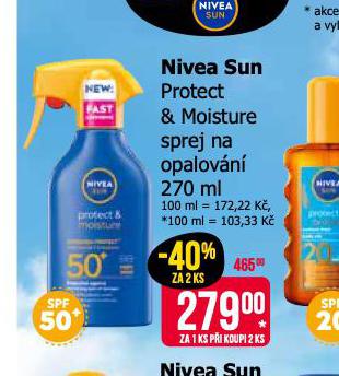 NIVEA SUN SPREJ NA OPALOVN