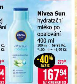 NIVEA SUN HYDRATAN MLKO PO OPALOVN