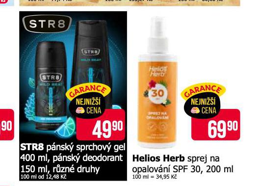 HELIOS HERB SPREJ NA OPALOVN