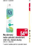 FA DEODORANT