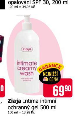 ZIAJA INTIMA INTIMN OCHRANN GEL